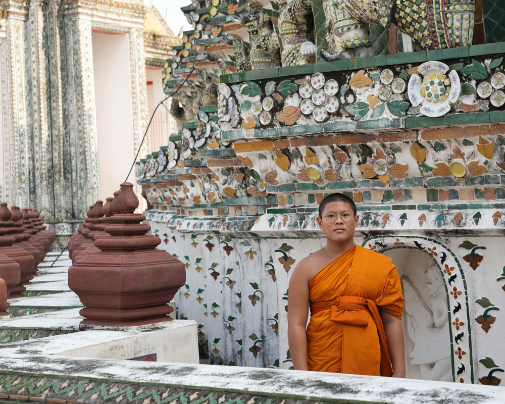 Kaeo in Wat Arun. 